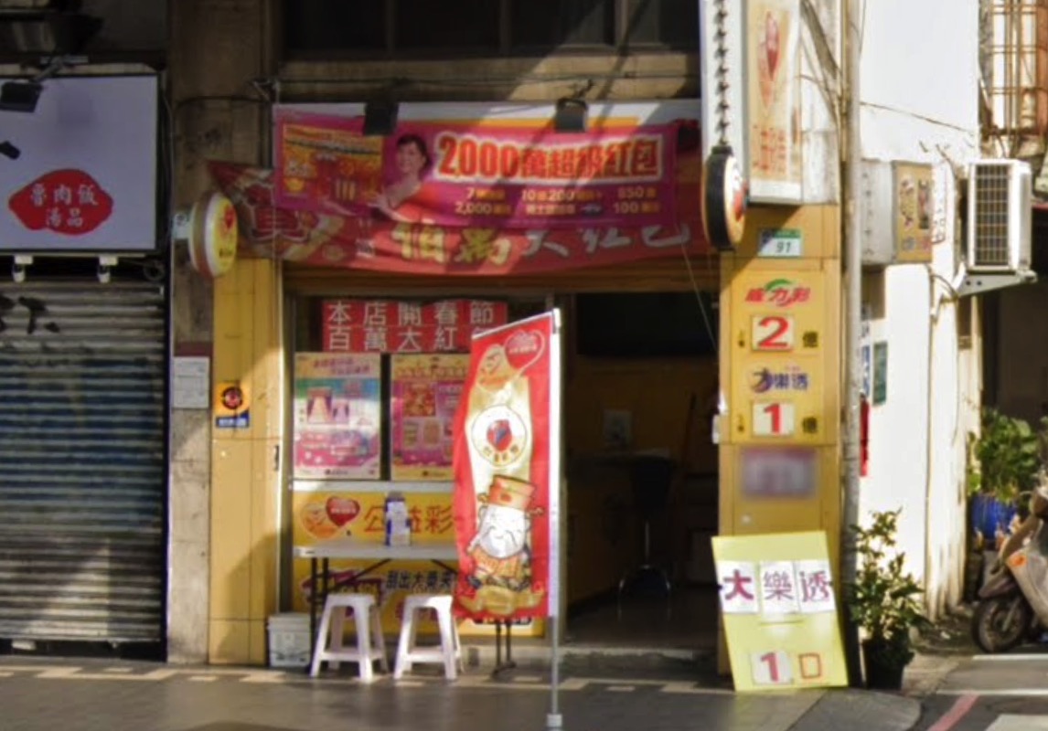 113年11月26日 第113000108期 大樂透 頭獎商店 臺北市－恭喜商行